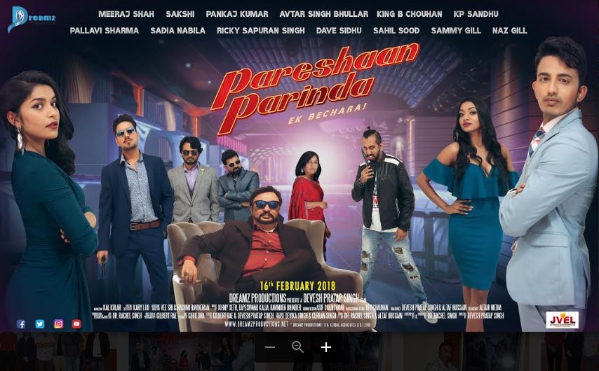 Pareshaan parinda Poster