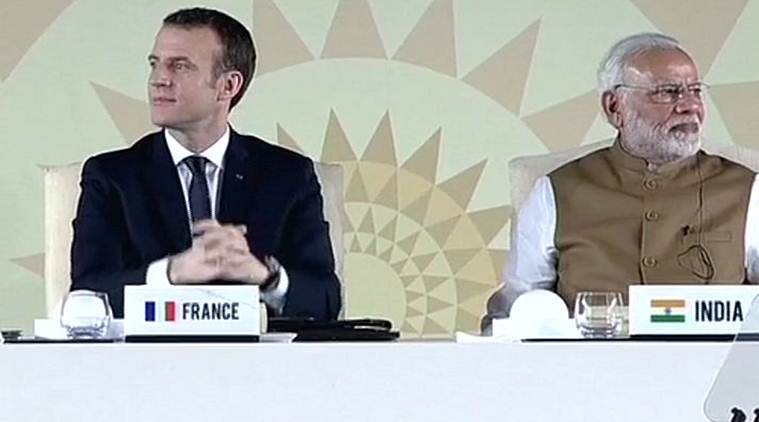 French President Macron and PM Modi kick start International Solar ...